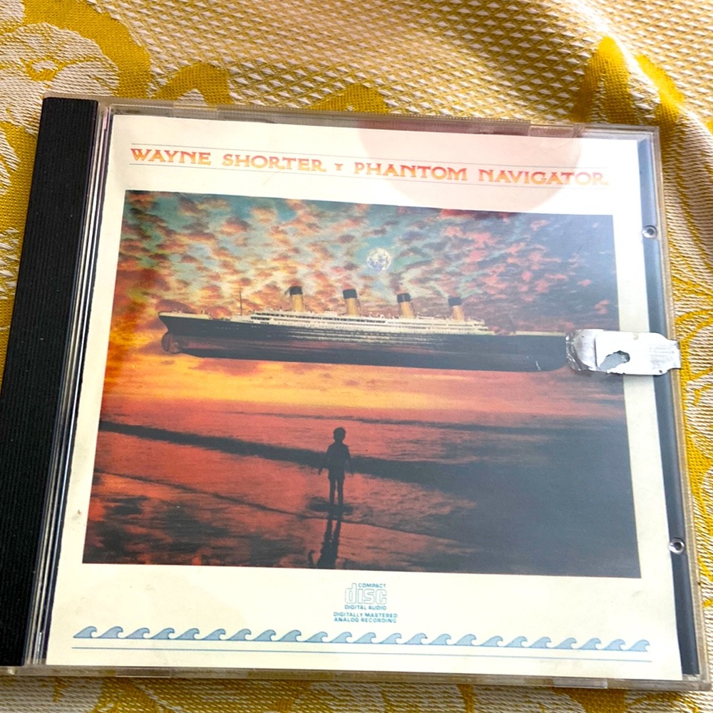 5/$10❤️❤️❤️Vintage 80s WAYNE SHORTER PHANTOM NAVIGATOR CD